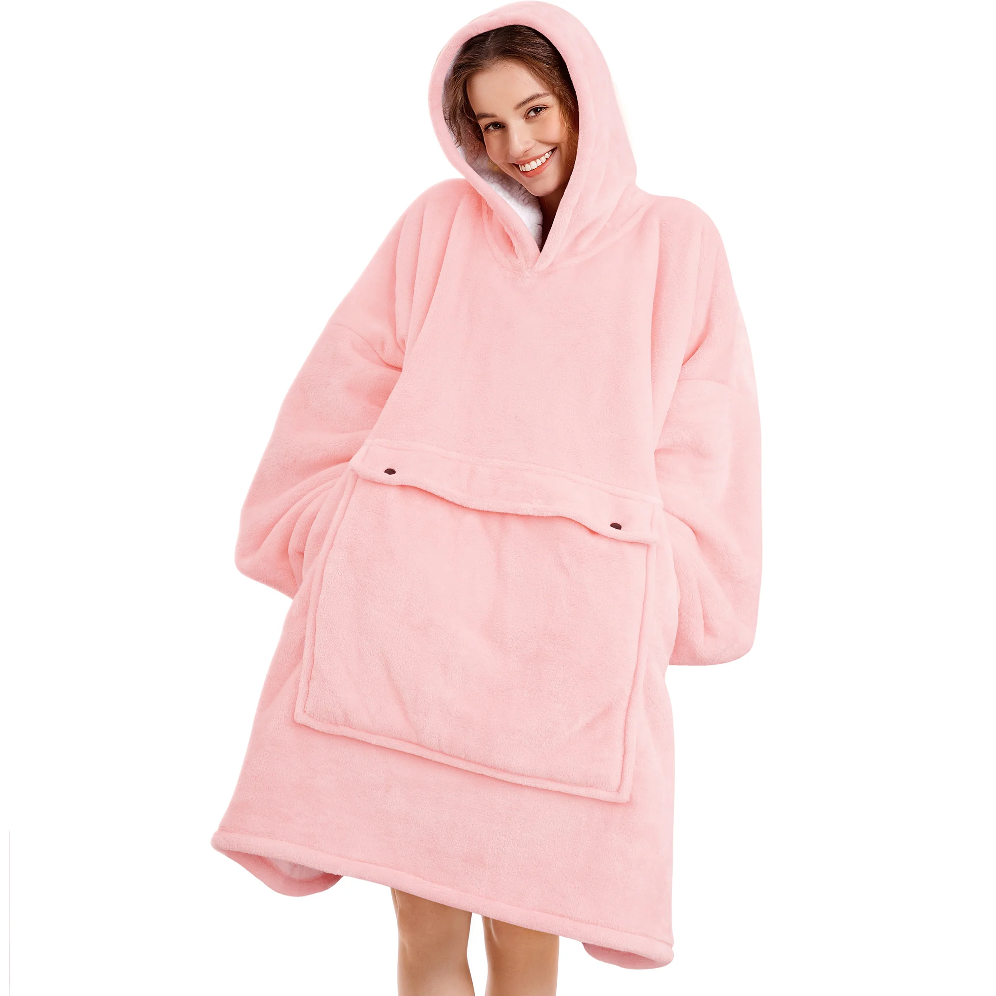 Pink Blanket Hoodie