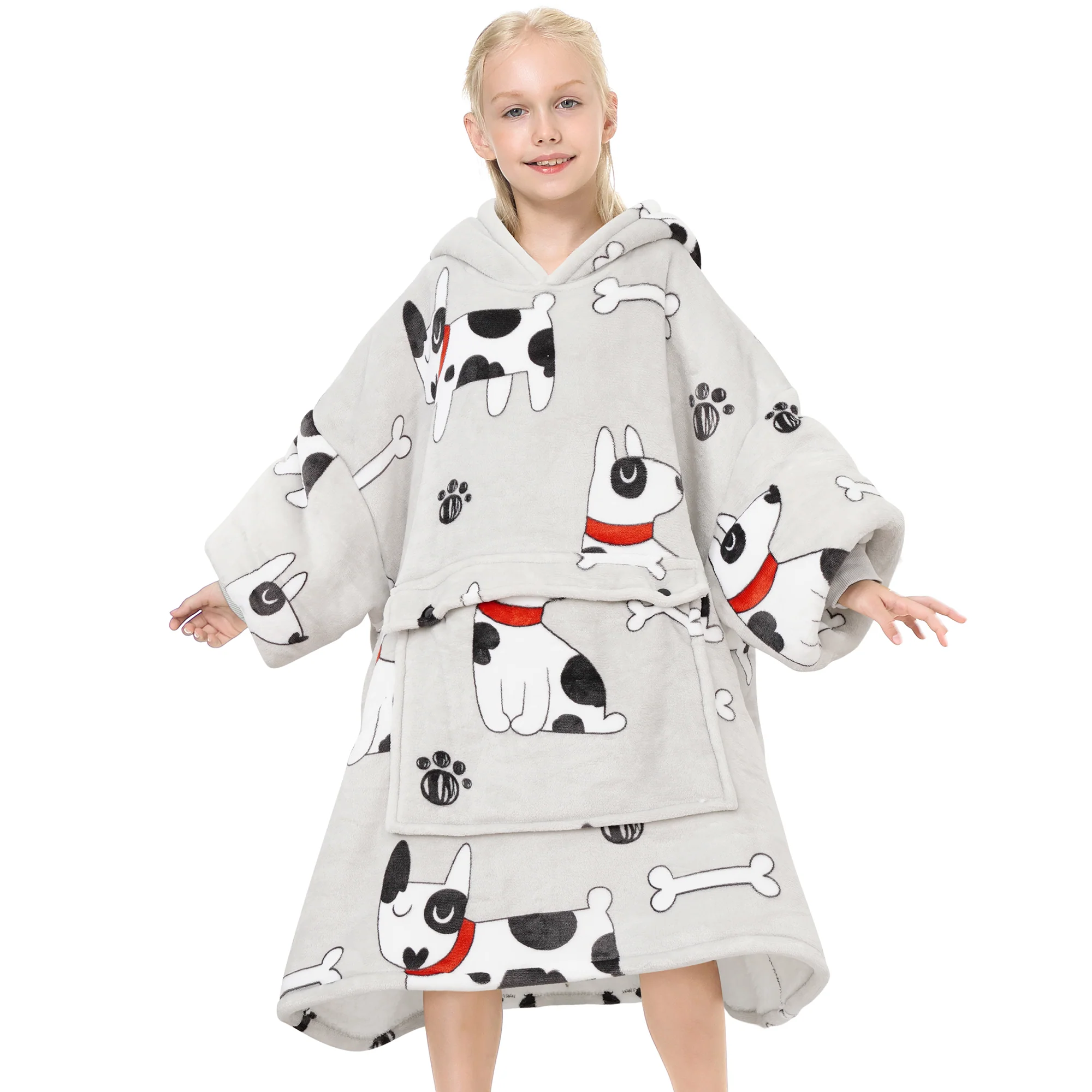 Dog Blanket Hoodie Teen
