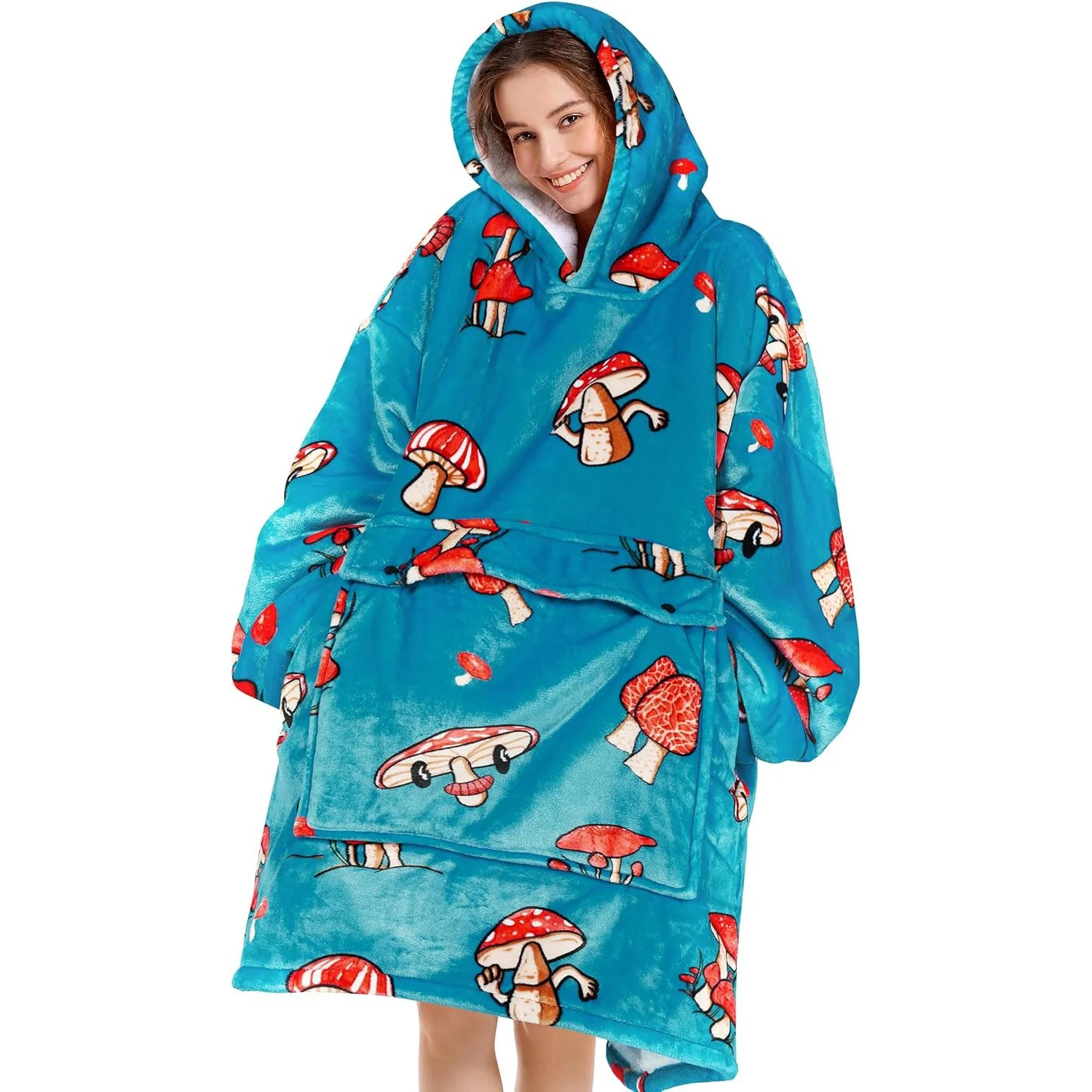 Mushroom Blanket Hoodie