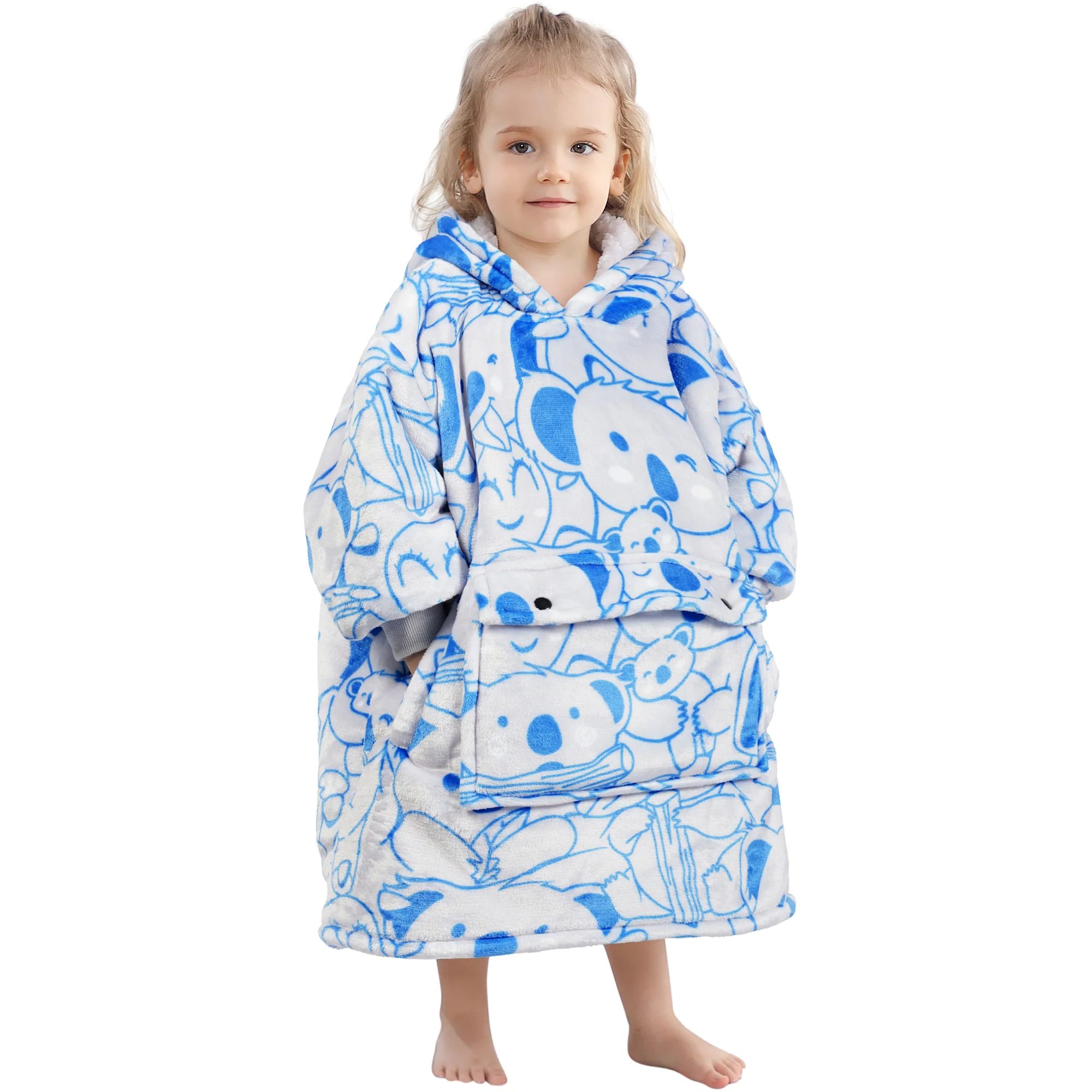 Koala Blanket Hoodie Kids