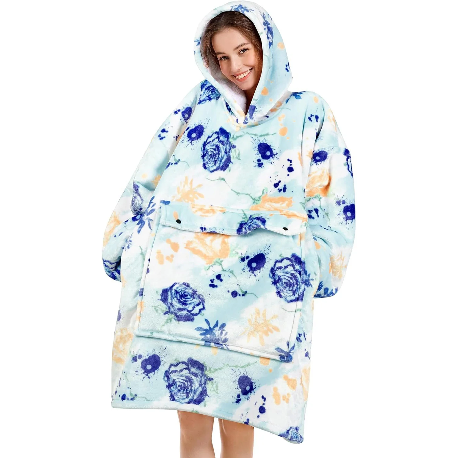 Rose Blanket Hoodie