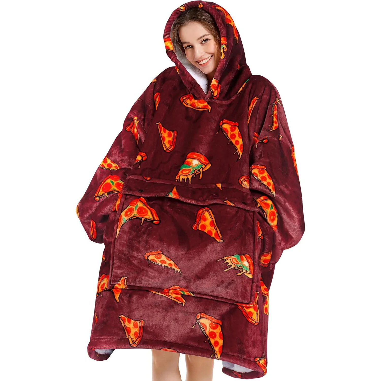 Pizza Blanket Hoodie