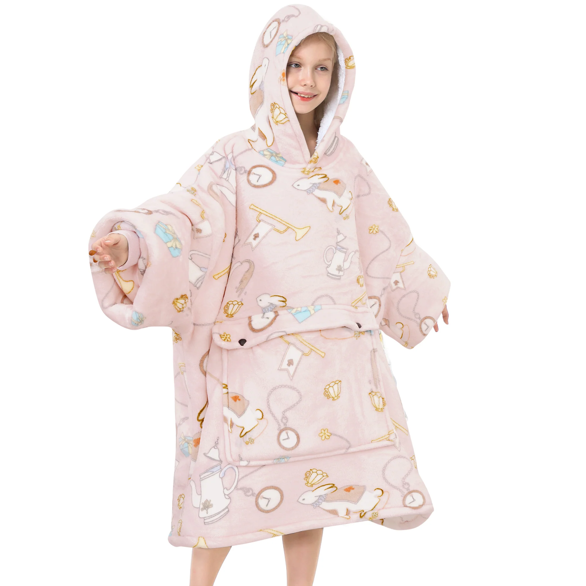 Rabbit Year Exclusive Blanket Hoodie Teen