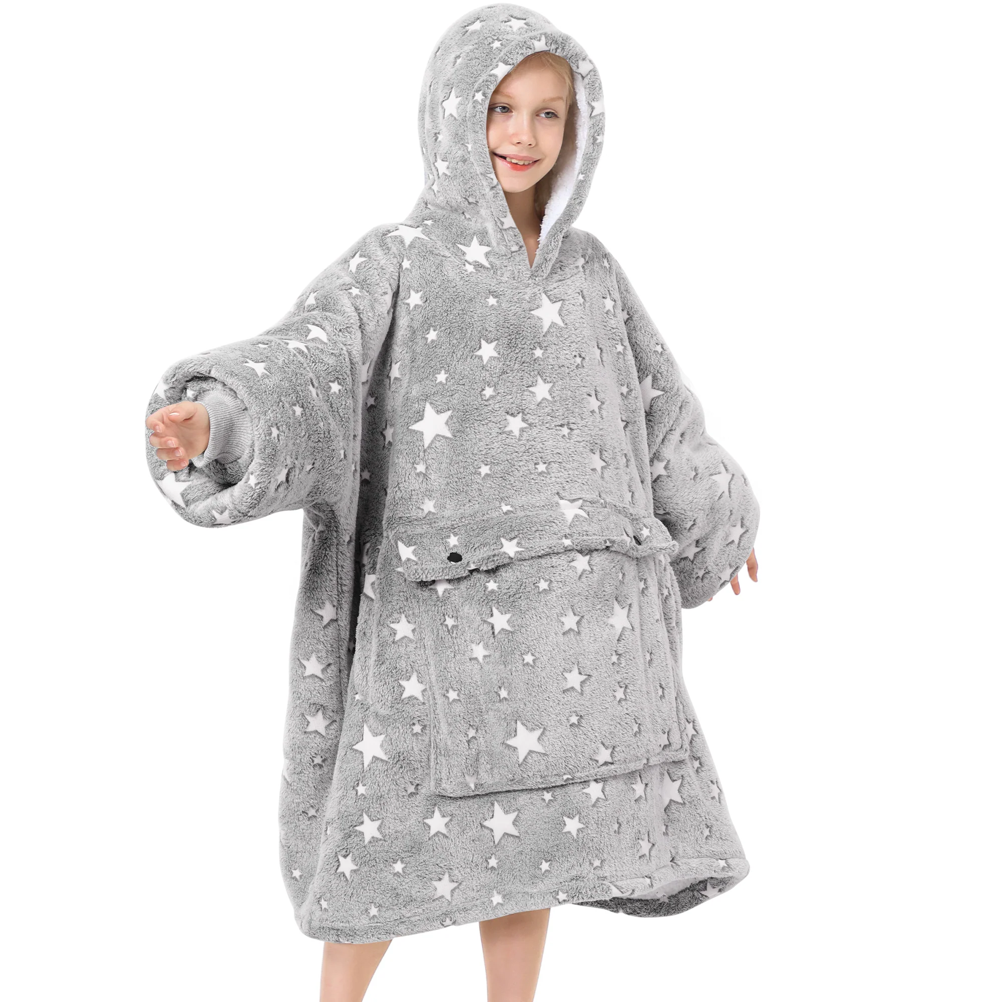 Luminous Blanket Hoodie Teen