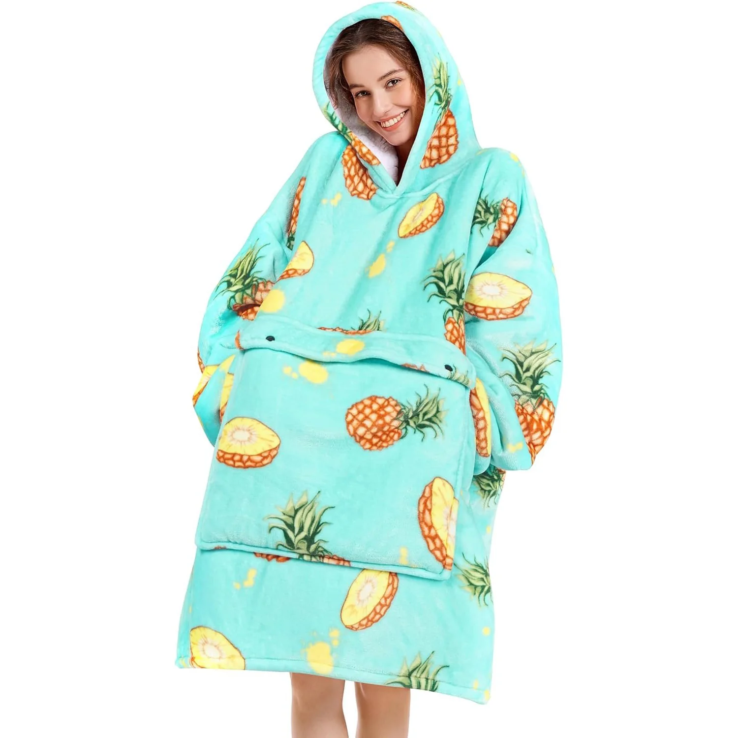 Pineapple Blanket Hoodie