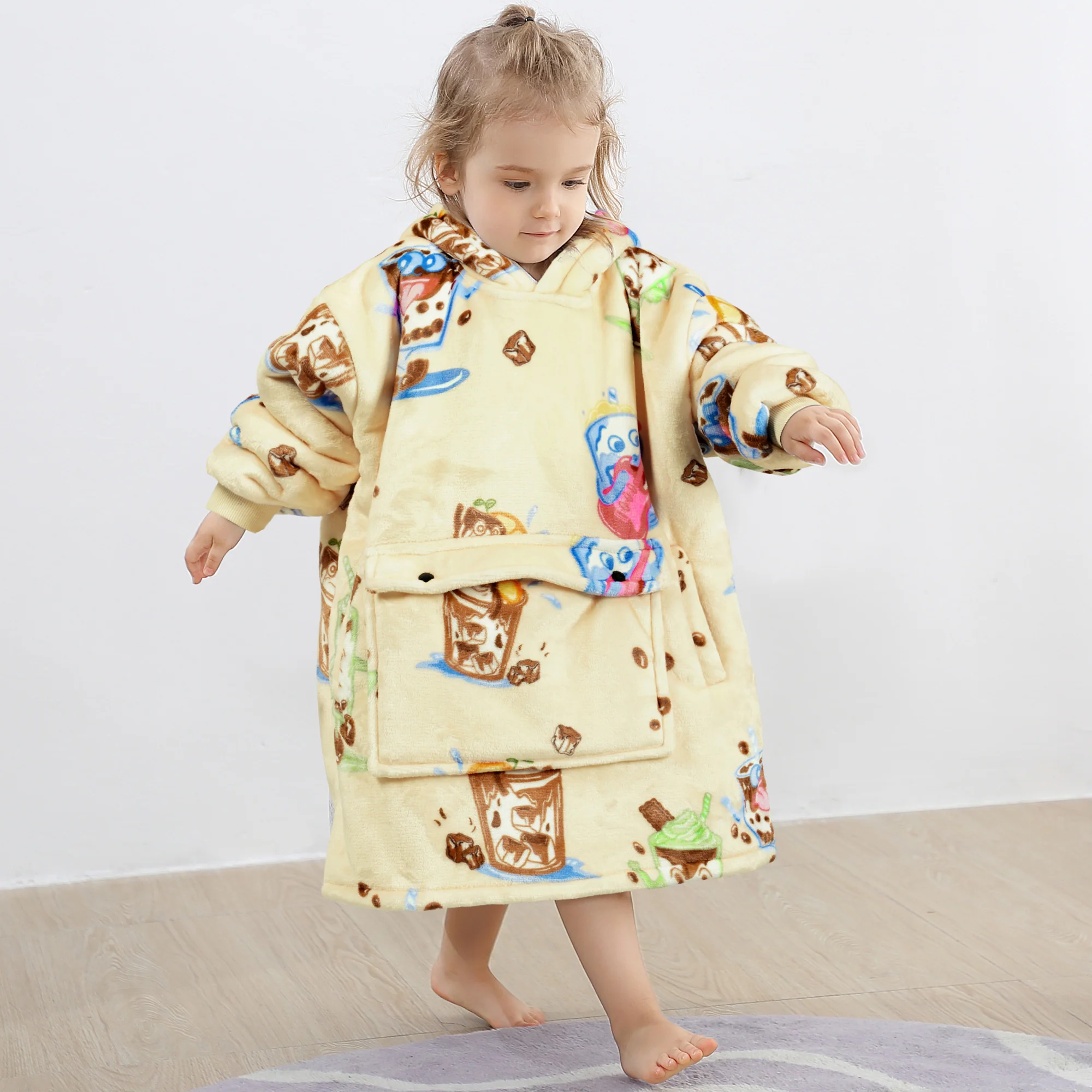 Coffee Blanket Hoodie Hoodie Kids