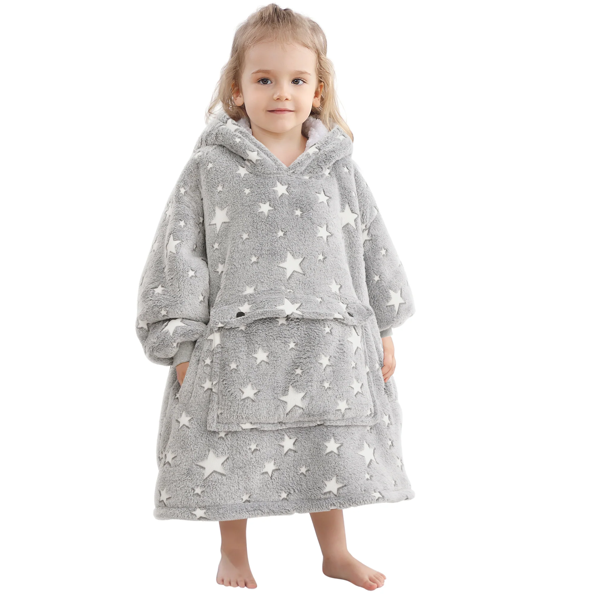 Luminous Blanket Hoodie Kids
