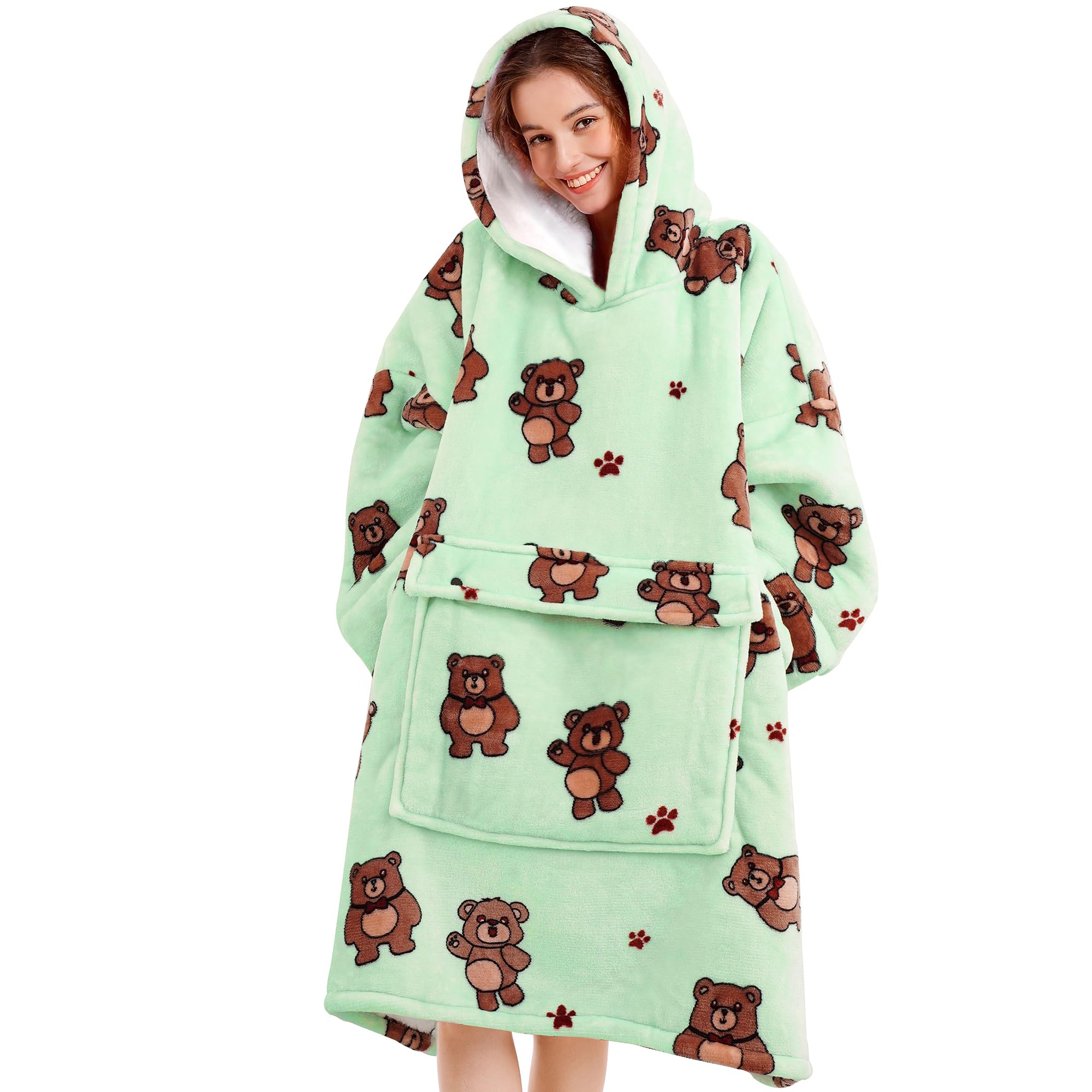 Bear Blanket Hoodie