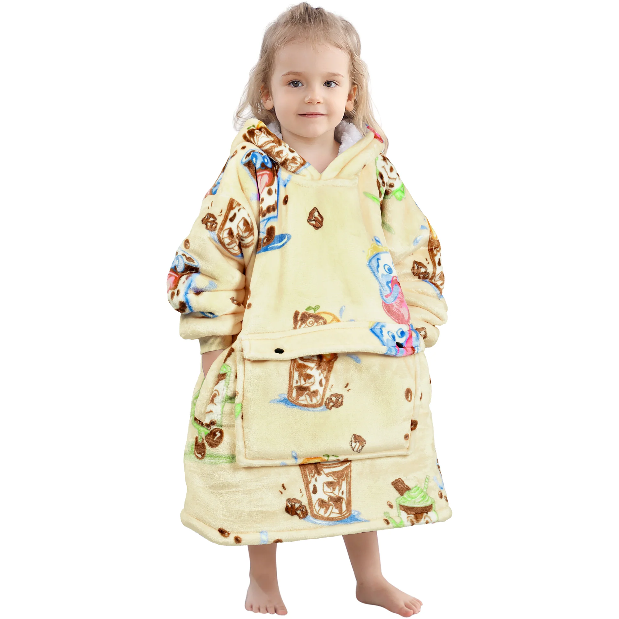 Coffee Blanket Hoodie Hoodie Kids