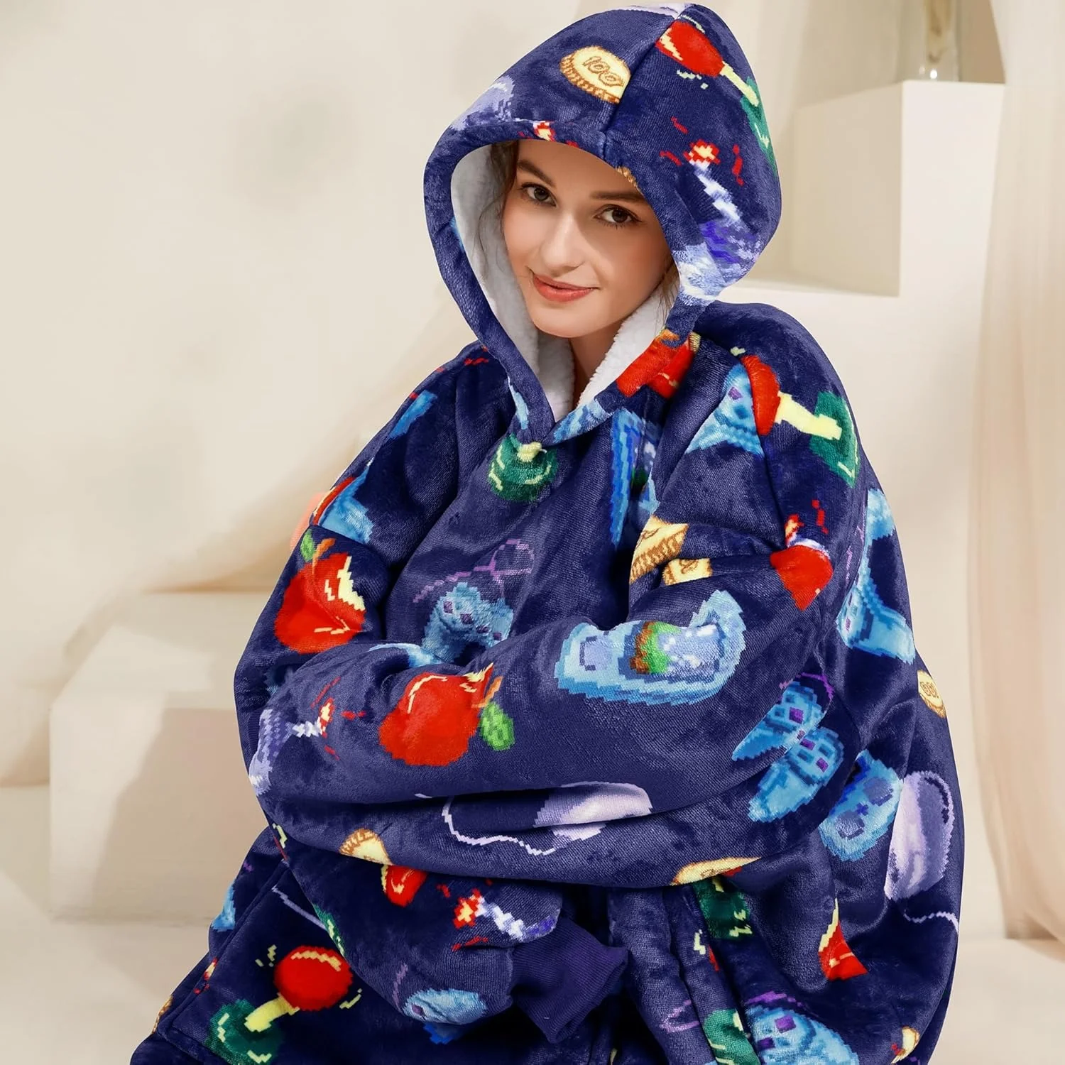 Pixel Blanket Hoodie