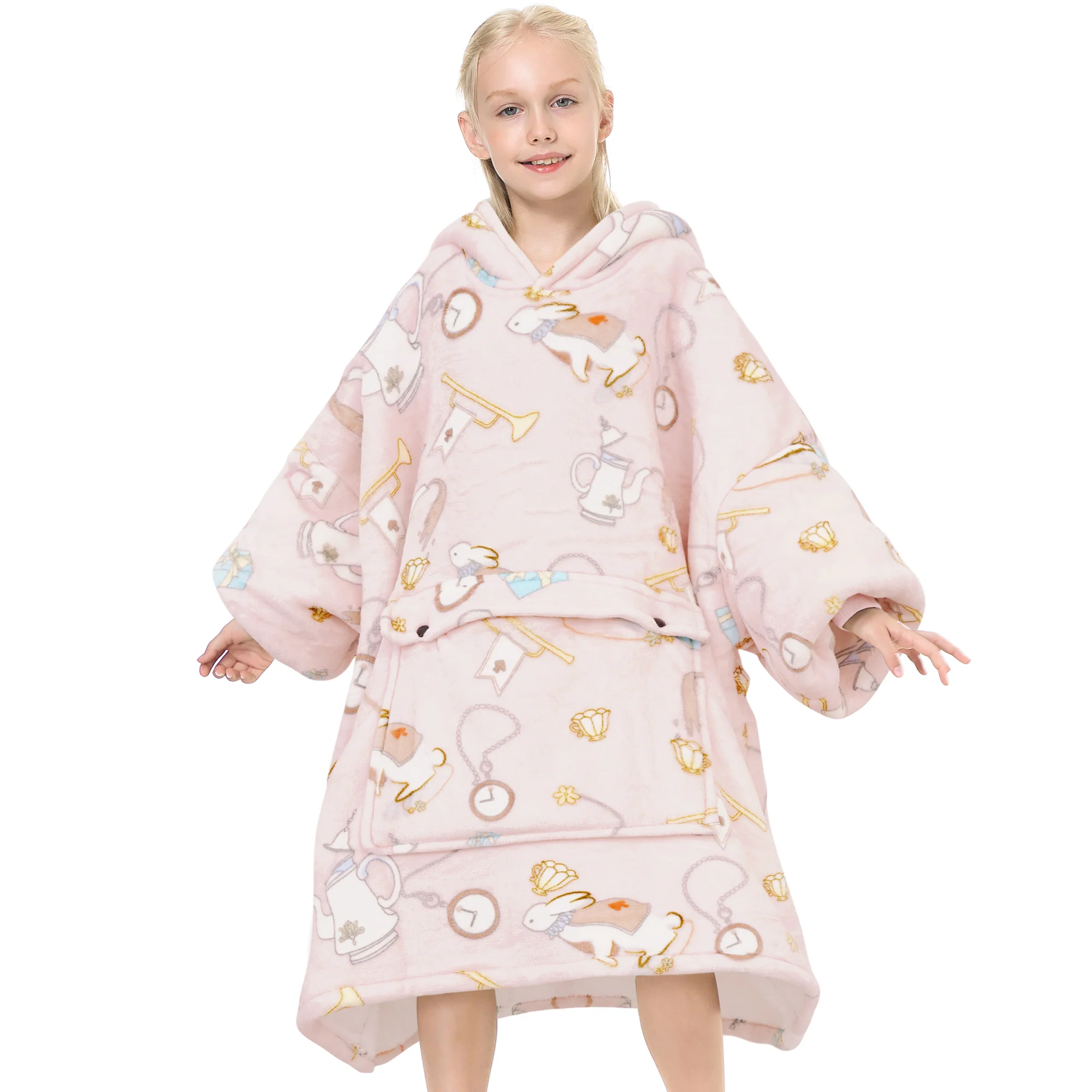 Rabbit Year Exclusive Blanket Hoodie Teen