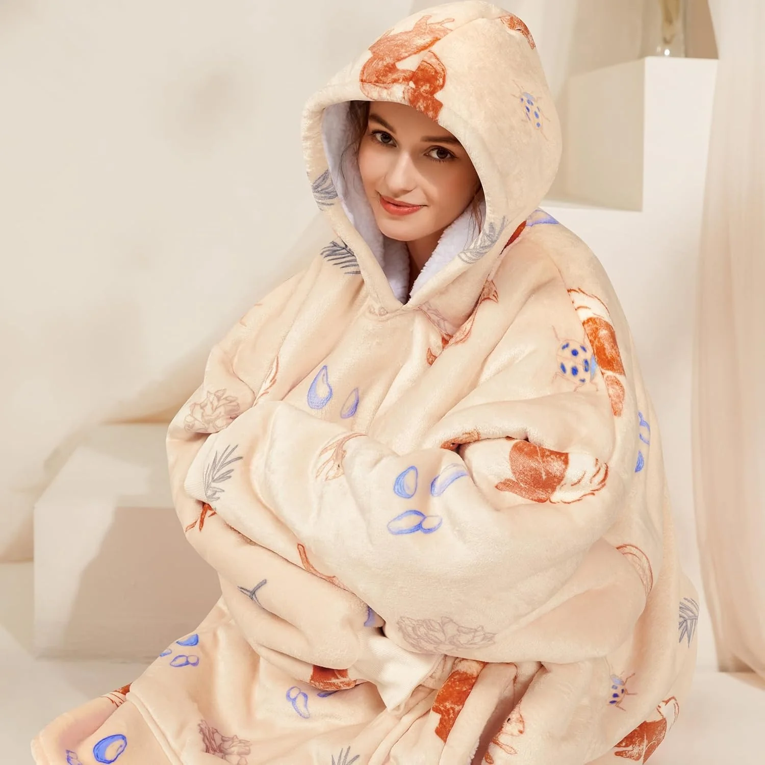 Squirrel Blanket Hoodie