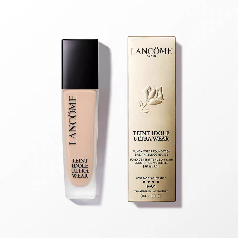 Long-Wearing Foundation Liquid - Brightening, Concealing, Long-Lasting & Non-Caking, 30ml
