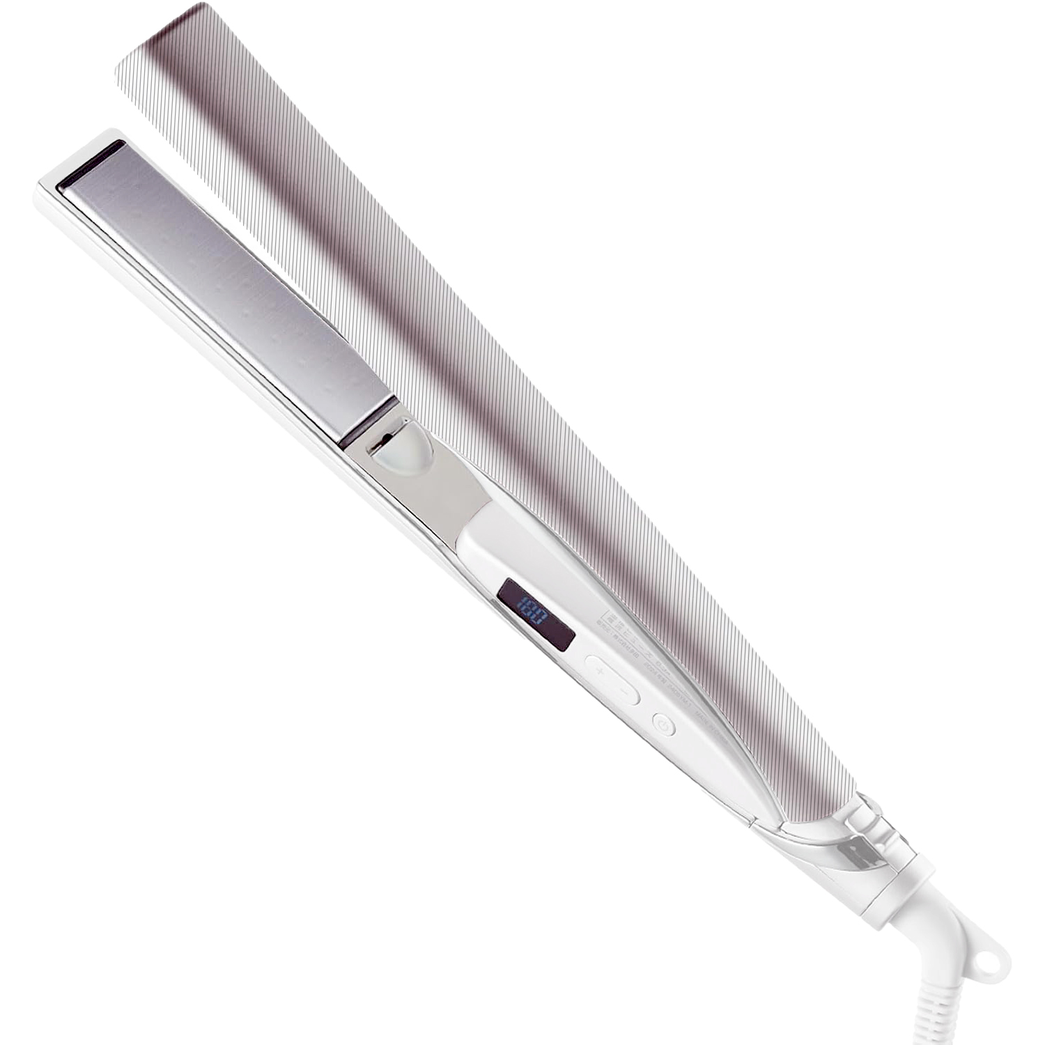 Straight Iron Care Rect Smooth Care Iron 25mm Rose mist by pluseau Automatic power OFF 17-step temperature adjustment