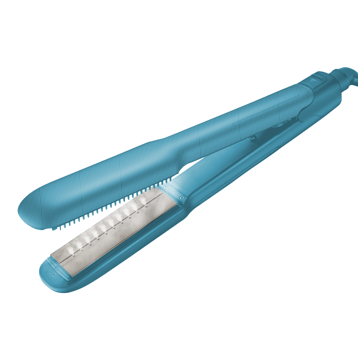 Hair Iron Mass Steam Straight 5-step Temperature Control High Temperature Setting Curly Hair Salon Black