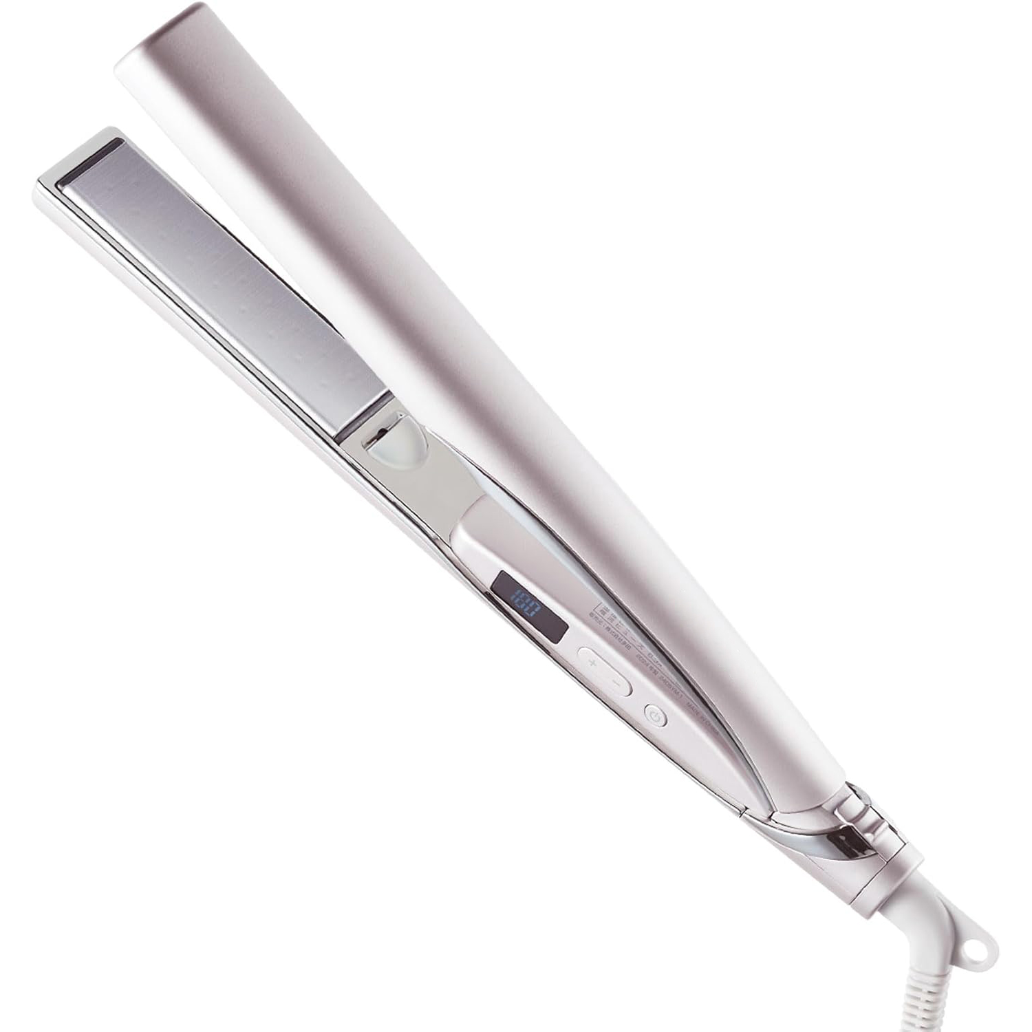 Straight Iron Care Rect Smooth Care Iron 25mm Rose mist by pluseau Automatic power OFF 17-step temperature adjustment