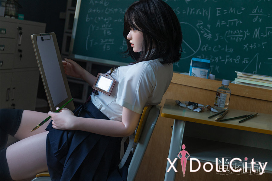 蛍火日記 162cm Bカップ 雪莉（Xueli）女子高生 口開閉機能付き JK衣装選択可能 超リアル塗装加工あり フルシリコン製ラブドール