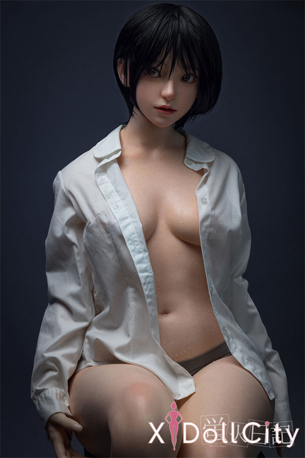 蛍火日記 151cm Aカップ 菜々子（Nanako）シャツ 超リアル塗装加工あり フルシリコン製ラブドール