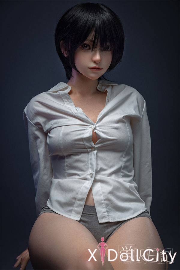蛍火日記 151cm Aカップ 菜々子（Nanako）シャツ 超リアル塗装加工あり フルシリコン製ラブドール