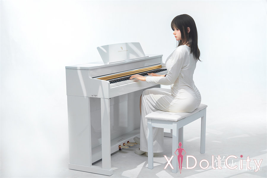 蛍火日記 165cm Dカップ 琉璃（Liuli）メイク② ピアノ教師 口開閉機能付き 超リアル塗装加工あり フルシリコン製ラブドール