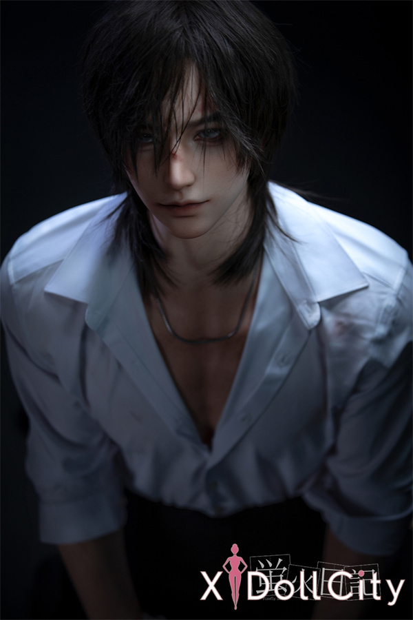 蛍火日記 江灵（Jiangling）ヘッド 176cm 白いシャツ 男性ラブドール フルシリコン製
