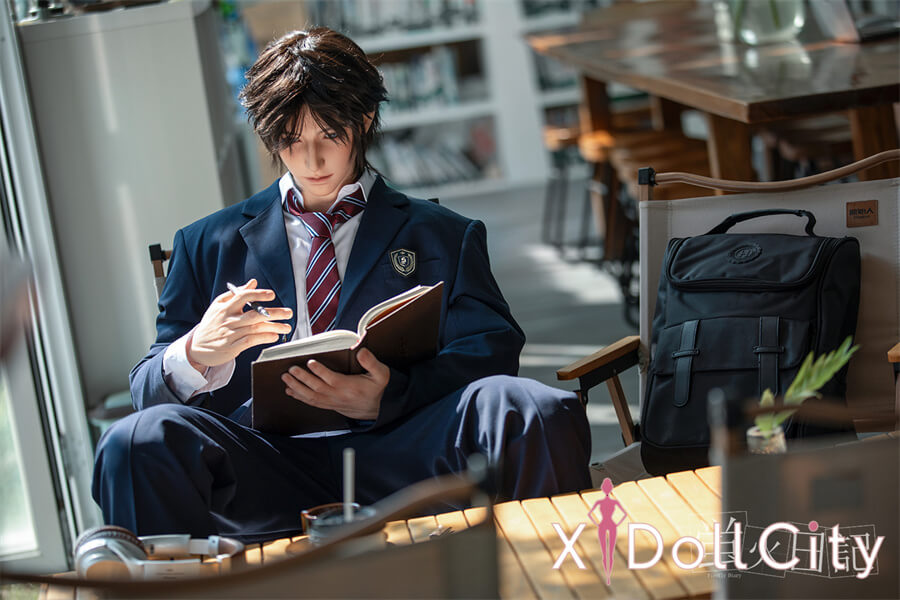 蛍火日記 江灵（Jiangling）ヘッド 176cm 男性ラブドール フルシリコン製