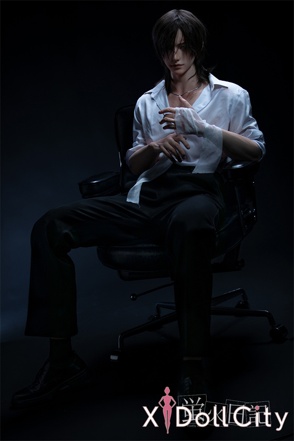 蛍火日記 江灵（Jiangling）ヘッド 176cm 白いシャツ 男性ラブドール フルシリコン製