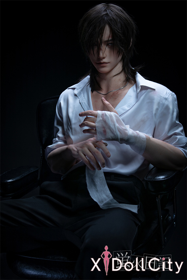 蛍火日記 江灵（Jiangling）ヘッド 176cm 白いシャツ 男性ラブドール フルシリコン製