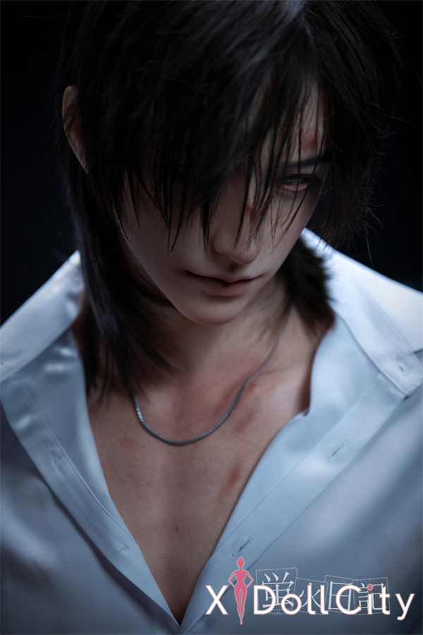 蛍火日記 江灵（Jiangling）ヘッド 176cm 白いシャツ 男性ラブドール フルシリコン製