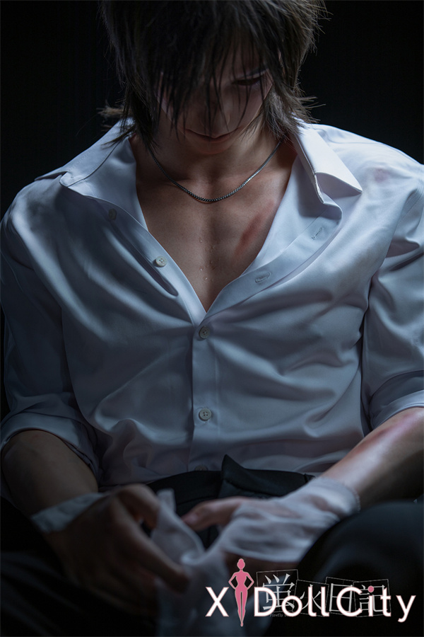 蛍火日記 江灵（Jiangling）ヘッド 176cm 白いシャツ 男性ラブドール フルシリコン製