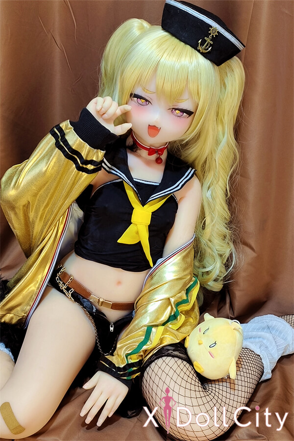 Aotume Doll AAカップ 豊潤タイプ #84 ヘッド 『アズールレーン』バッチ コスプレ 及びボディー材質選択可能 掲載画像は フルシリコン製 成人スタイルラブドール