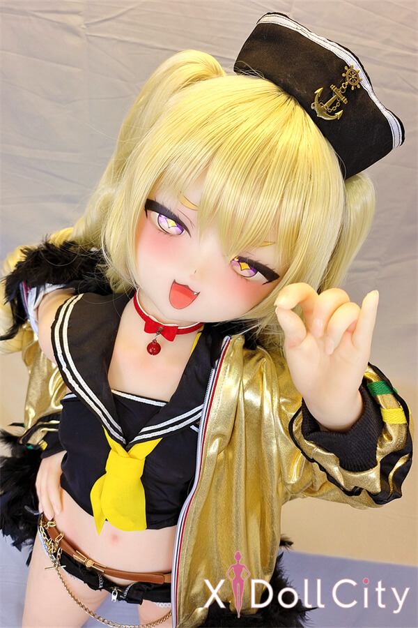Aotume Doll AAカップ 豊潤タイプ #84 ヘッド 『アズールレーン』バッチ コスプレ 及びボディー材質選択可能 掲載画像は フルシリコン製 成人スタイルラブドール