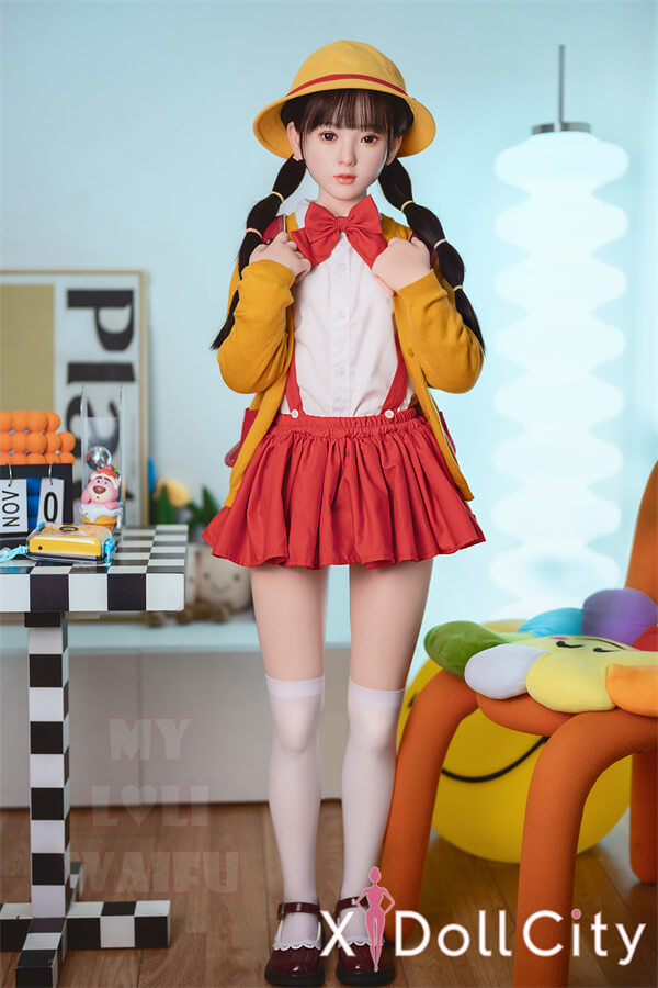 MyLoliWaifu 略称MLW Aカップ フルシリコン製ラブドール ロり系 最新作 桃(momo)ヘッド メイク選択可能 成人スタイルラブドール