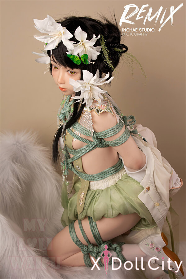 MyLoliWaifu 略称MLW  Aカップ フルシリコン製ラブドール ロり系 Ayaヘッド メイク選択可能 ROS口開閉機能選択可能 成人スタイルラブドール