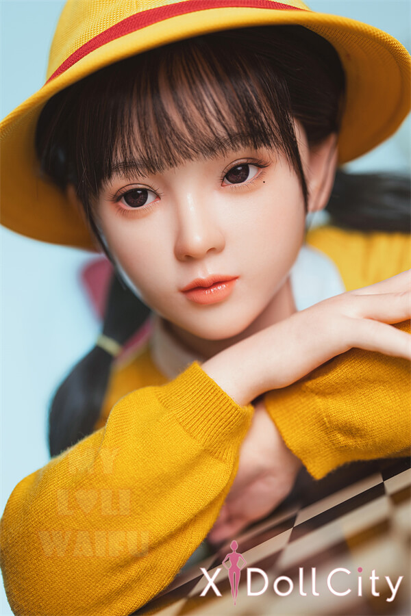 MyLoliWaifu 略称MLW Aカップ フルシリコン製ラブドール ロり系 最新作 桃(momo)ヘッド メイク選択可能 成人スタイルラブドール