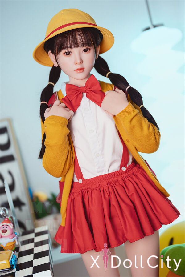 MyLoliWaifu 略称MLW Aカップ フルシリコン製ラブドール ロり系 最新作 桃(momo)ヘッド メイク選択可能 成人スタイルラブドール