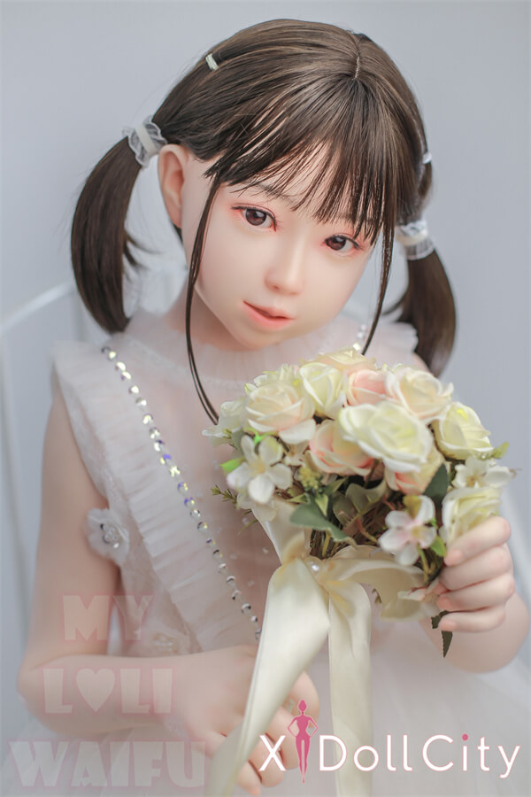 MyLoliWaifu 略称MLW 127cm Aカップ フルシリコン製ラブドール ロり系 最新作 Ayaヘッド メイク選択可能 ROS口開閉機能付き