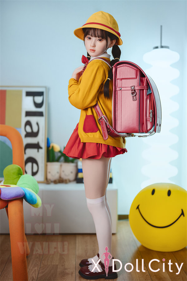 MyLoliWaifu 略称MLW Aカップ フルシリコン製ラブドール ロり系 最新作 桃(momo)ヘッド メイク選択可能 成人スタイルラブドール