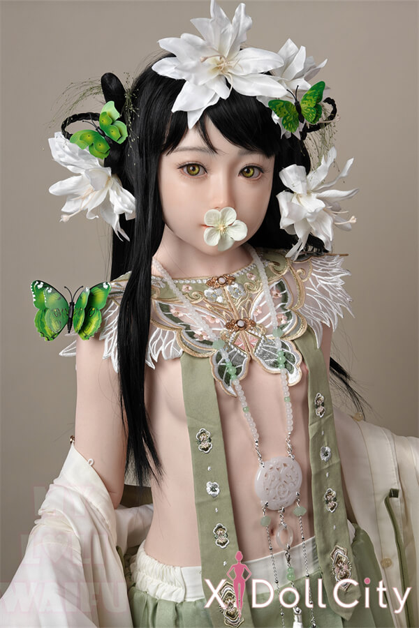 MyLoliWaifu 略称MLW  Aカップ フルシリコン製ラブドール ロり系 Ayaヘッド メイク選択可能 ROS口開閉機能選択可能 成人スタイルラブドール