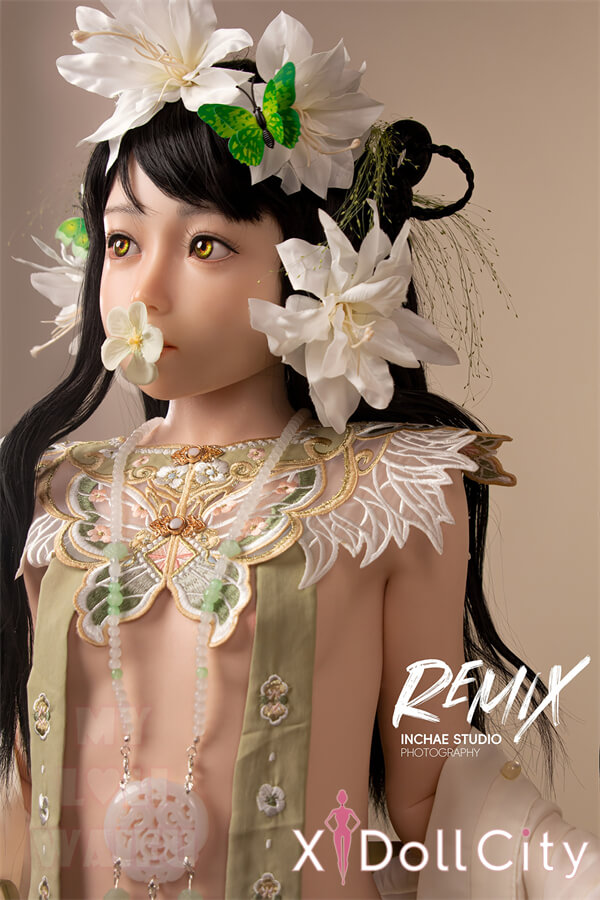 MyLoliWaifu 略称MLW  Aカップ フルシリコン製ラブドール ロり系 Ayaヘッド メイク選択可能 ROS口開閉機能選択可能 成人スタイルラブドール