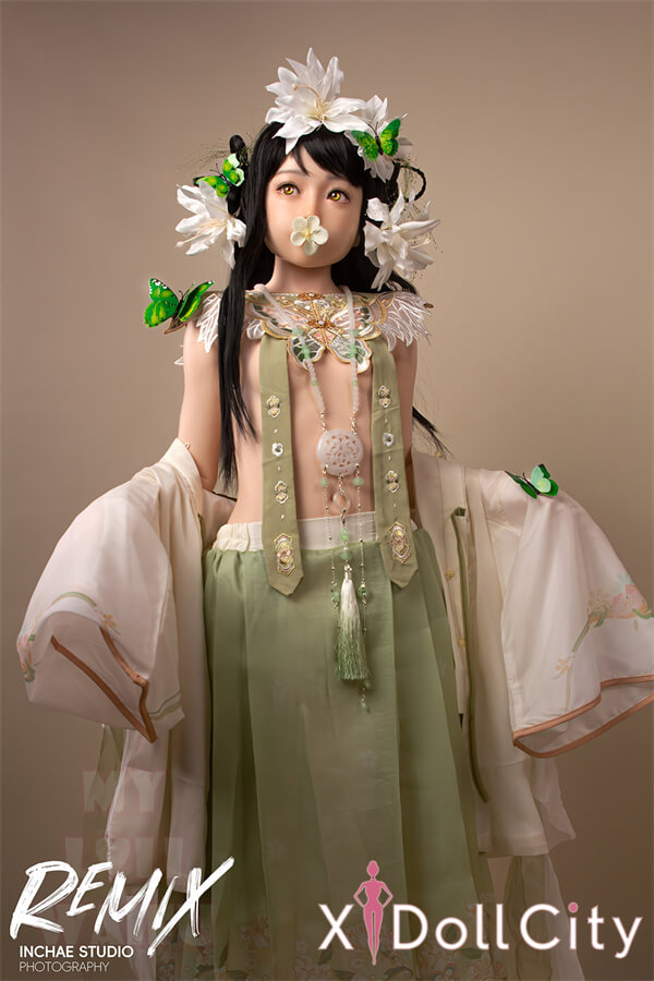 MyLoliWaifu 略称MLW  Aカップ フルシリコン製ラブドール ロり系 Ayaヘッド メイク選択可能 ROS口開閉機能選択可能 成人スタイルラブドール