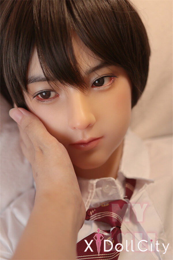 My Loli Waifu 略称MLW145cm Aカップ ロり系成人スタイルラブドール 男性ボディ 陽翔 HARUTO頭部 ペニス一体 TPE材質ボディー ヘッド材質選択可能 メイク選択可能