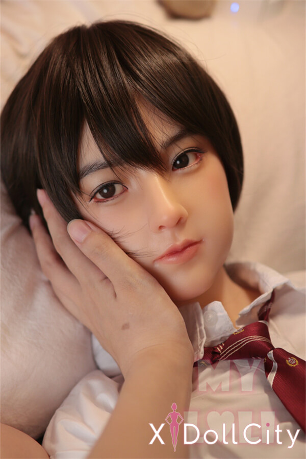 My Loli Waifu 略称MLW145cm Aカップ ロり系成人スタイルラブドール 男性ボディ 陽翔 HARUTO頭部 ペニス一体 TPE材質ボディー ヘッド材質選択可能 メイク選択可能