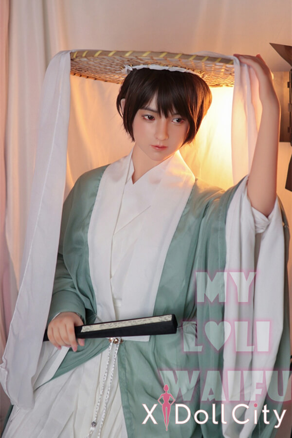 My Loli Waifu 略称MLW 145cm Aカップ ロり系成人スタイルラブドール 男性ボディ 陽翔 HARUTO頭部 ペニス一体 TPE材質ボディー ヘッド材質選択可能 メイク選択可能