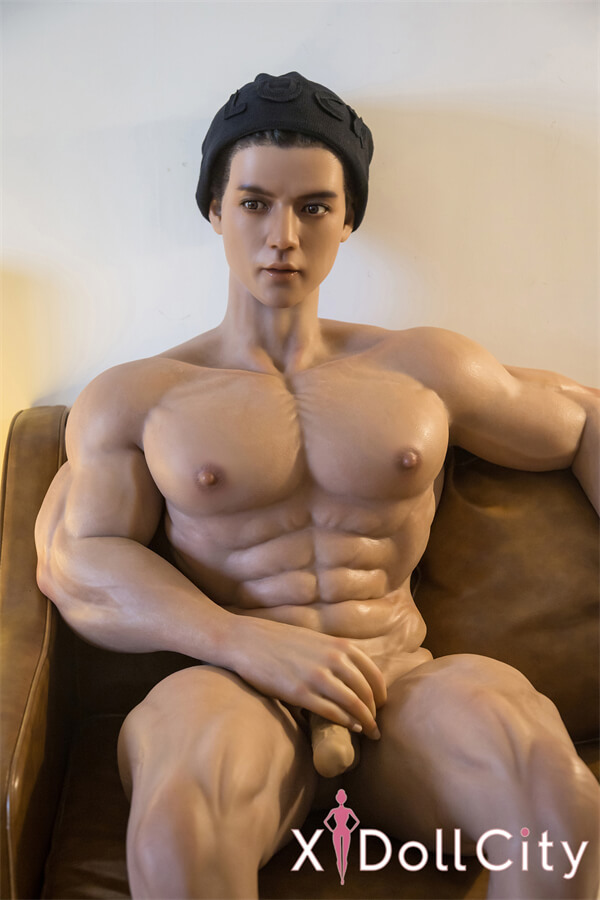 Qita Doll 韩（han）180cm 58kg  ヒゲのある男性 ペニス分体式 フルシリコン製ラブドール