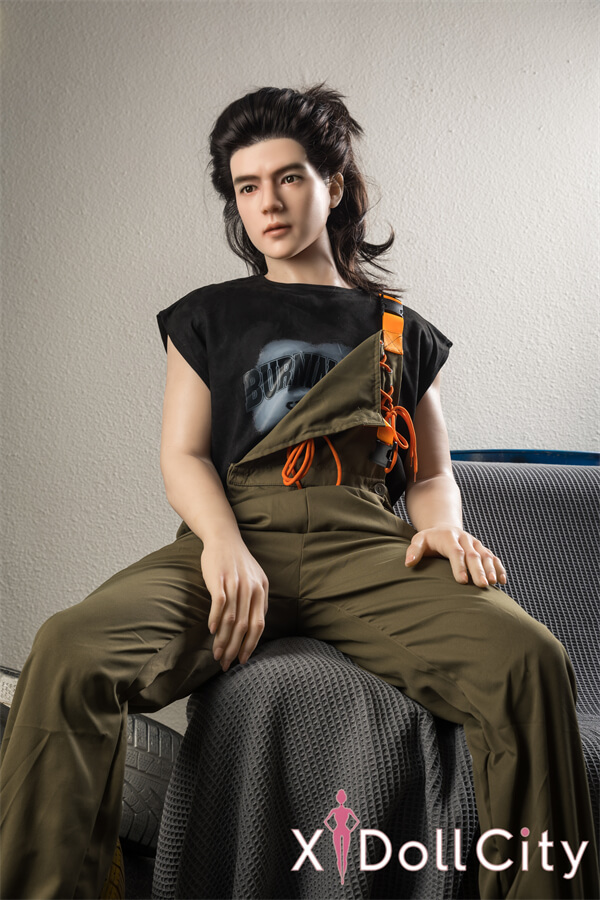 Qita Doll 韩（han）177cm 55kg  長髪 男性 ペニス分体式 フルシリコン製ラブドール