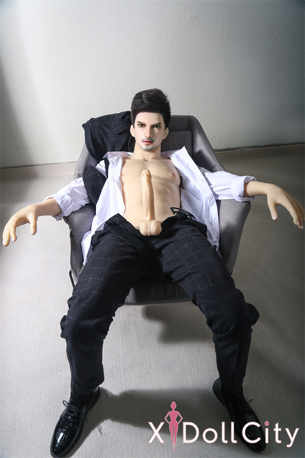 Qita Doll 周(zhou)175cm 56kg ヒゲのある男性 シリコン頭部+TPEボディラブドール