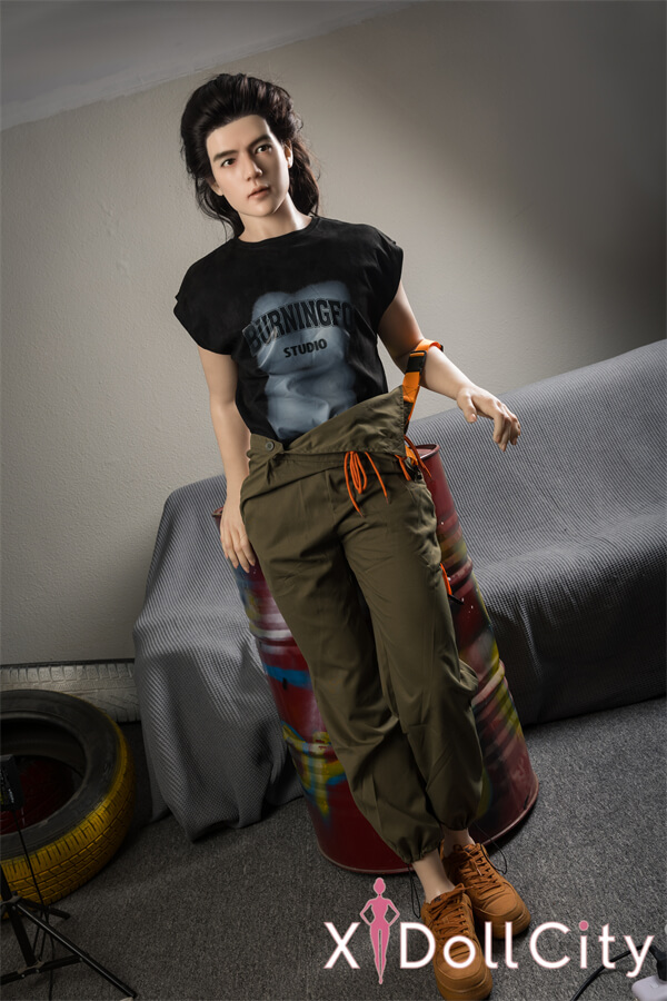 Qita Doll 韩（han）177cm 55kg  長髪 男性 ペニス分体式 フルシリコン製ラブドール