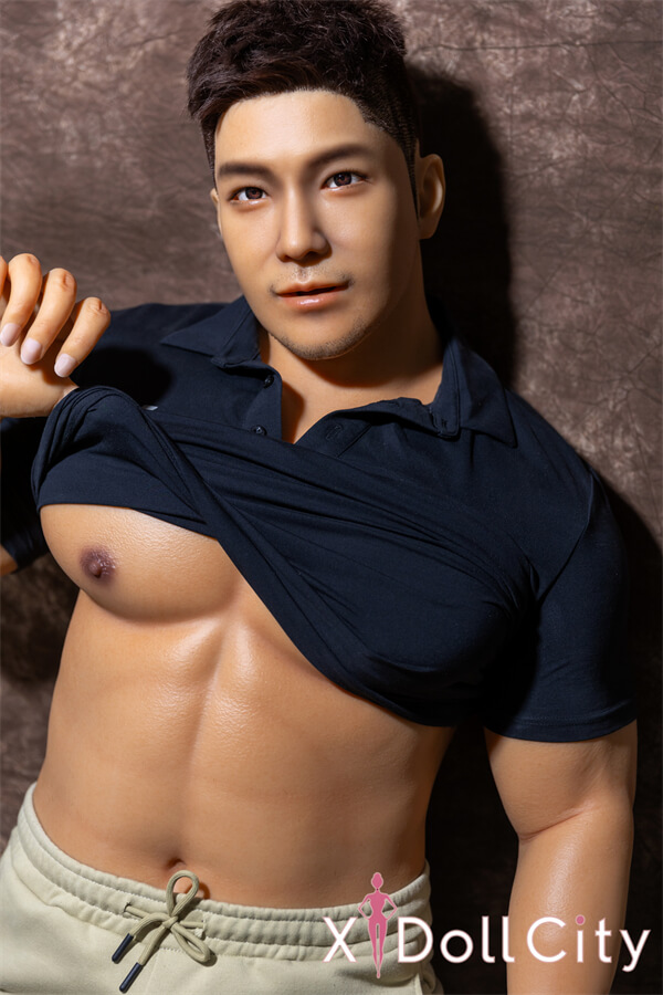 Qita Doll 熊系コーチ風の筋肉質ラブドール170cm 44kg フルシリコン製 頭部一体型ラブドール