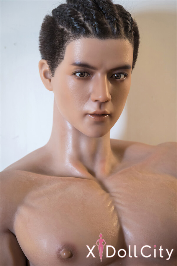 Qita Doll 韩（han）180cm 58kg  ヒゲのある男性 ペニス分体式 フルシリコン製ラブドール